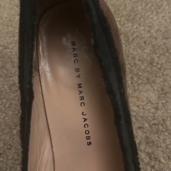 Brown with black bow Marc by Marc Jacob’s kitten heel - Picture 2 of 4